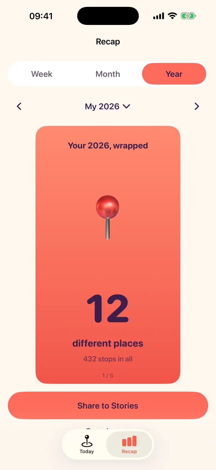 Your 2026, wrapped: 12 different places